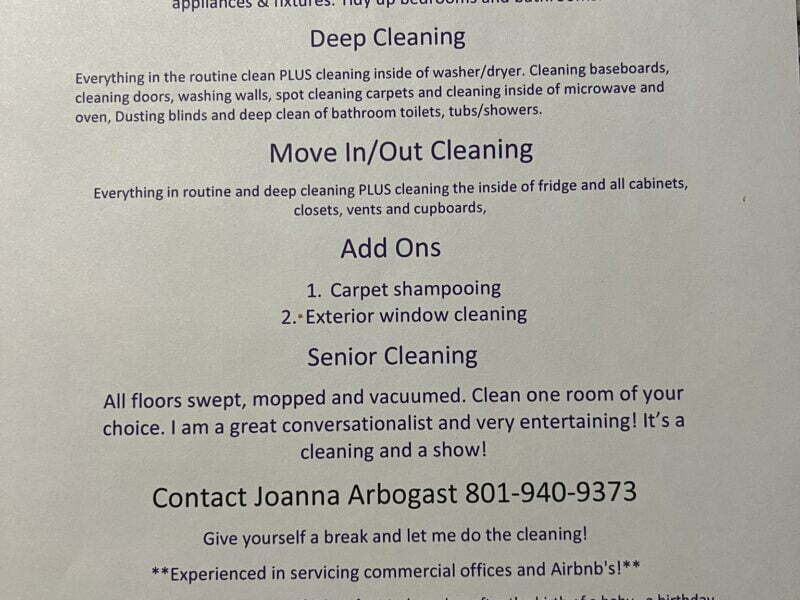 Sexy housekeeping services